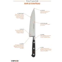 Couteau Tranchelard 20 cm - Visuel 1