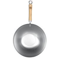 Wok acier carbone 30cm - Visuel 0