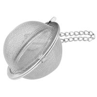 Boule à thé inox 4,5cm - Visuel 0