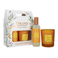 Coffret Bougie 180g + PI Mandarine & Yuzu Duos Parfumés - Visuel 0