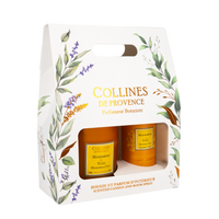 Coffret Bougie 180g + PI Mandarine & Yuzu Duos Parfumés - Visuel 1