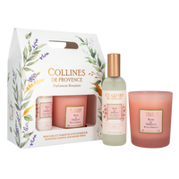 Coffret Bougie 180g + PI Rose & Hibiscus Duos Parfumés - Visuel 0