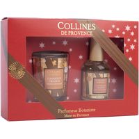 Coffret parfum d'intérieur 50 ml + bougie 75 g Cannelle Orange - Visuel 0