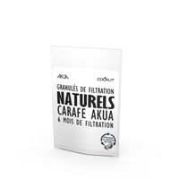 Granulés de filtration naturels pour la carafe AKUA - Visuel 0