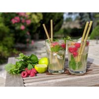 6 pailles en bambou - Visuel 1