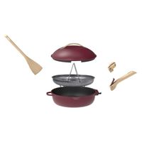 La fabuleuse poêle 8 en 1 rubis 28cm - Visuel 2