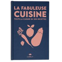 LIVRE "200 RECETTES DE LA FABULEUSE POÊLE" BLEU - Visuel 0