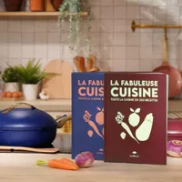 LIVRE "200 RECETTES DE LA FABULEUSE POÊLE" BLEU - Visuel 2