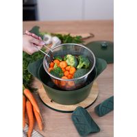 Panier à cuisson vapeur / friture 24cm - Visuel 0