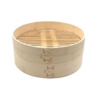 Panier vapeur bambou 24 cm - Visuel 2