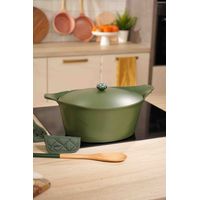 Cocotte ovale 33 cm fougère - Visuel 2