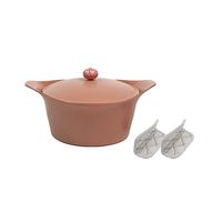 Cocotte 24 cm rose - Visuel 2