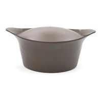 Cocotte 24 cm taupe - Visuel 0