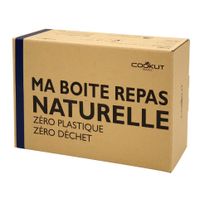 Lunchbox "ma boite naturelle" bleu foncé - Visuel 0