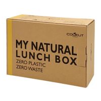 Lunchbox "ma boite naturelle" jaune - Visuel 0
