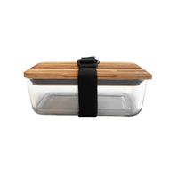 Lunchbox "ma boite naturelle" noir - Visuel 1