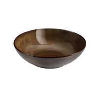 Assiette calotte grès Feeling Bronze - Visuel 0