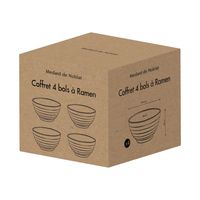 Bol Ramen Fuji beige 18 cm - Visuel 1