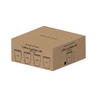 Set de 4 gobelets assortis Fuji - Visuel 0