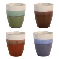 Set de 4 mugs assortis Fuji - Visuel 1