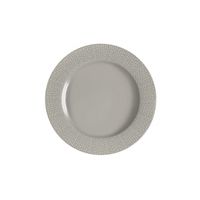 Assiette dessert GRAIN DE MALICE gris - Visuel 0