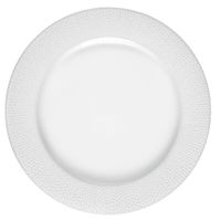 Assiette plate Grain de malice blanc - Visuel 0