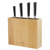 Bloc couteaux rectangulaire en hêtre - Visuel 1