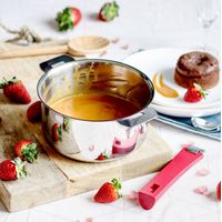 Casserole inox Mutine amovible 20cm - Visuel 1