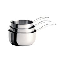 Série de 3 casseroles inox Cookway Master - Visuel 0
