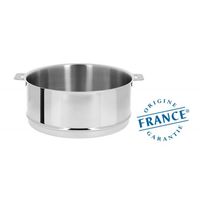 Elément cuit-vapeur inox Mutine amovible 26cm - Visuel 1