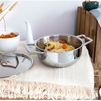 Faitout inox Castel'Pro® 24cm - Visuel 1