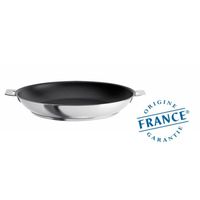Poêle inox anti-adhérent Exceliss Strate amovible 22cm - Visuel 1