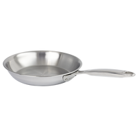 POELE 24 CM INOX CASTEL PRO 5 PLY - Visuel 0