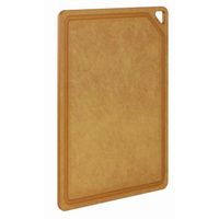 Planche à découper en fibre de bois avec rigole 37 x 27,5 cm - Visuel 0