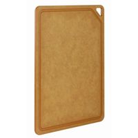 Planche à découper en fibre de bois avec rigole 44 x 32,5 cm - Visuel 0