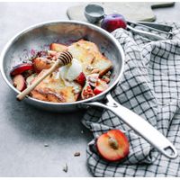 Poêle sautoir inox Castel'Pro® 24cm - Visuel 3