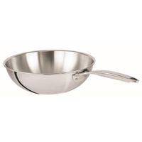 Wok inox Castel'Pro® 28cm - Visuel 0