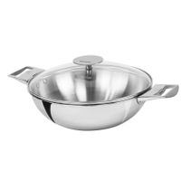 Wok inox Casteline amovible 24cm - Visuel 3