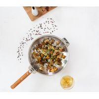 Wok inox Casteline amovible 28 cm - Visuel 2