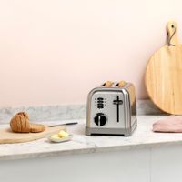 Toaster 2 tranches gris perle CPT160SE - Visuel 2