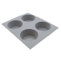 Moule souple 4 muffins Elastomoule® - Visuel 0