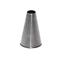 Douille inox unie 4 mm - Visuel 0