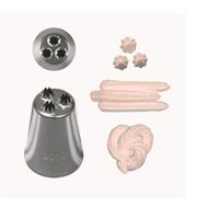 Douille inox à nid 3 trous cannelés - Visuel 0