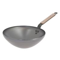 Wok Mineral B Bois 28 cm - Visuel 0