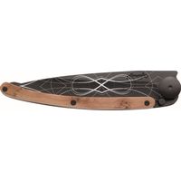 Couteau de poche tatoué genévrier infini - Visuel 1