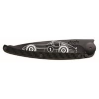 Couteau de poche tatoué carbone bolide - Visuel 1