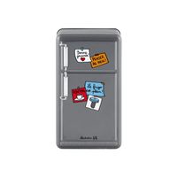 Boîte à bazar Frigo gris - Visuel 0