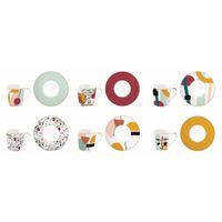 Coffret 6 tasses expresso 10 cl Modernism - Visuel 0