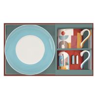 2 paire-tasses déjeuner 24 cl illusion - Visuel 2