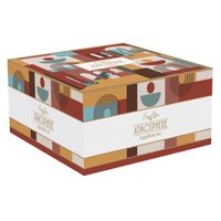 Set de 3 bols et plat illusion - Visuel 1